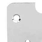 Guitar Neck Plate Metal Replacement For 3   string Cigar Box Musical Instrumen Hbh