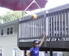 Volleyball Spike Trainer   for Permanent Wall Mounting 