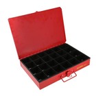 90-806 4-drawer Hardware Organizer Includes 2500-pieces Small Hardware  Black   