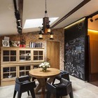 Rustic Country Industrial Wooden Hanging Ceiling Lamp Pendant Light Fixture Us