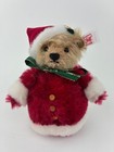 Steiff Roly Poly Santa Teddy Bear 2003 Le Id  25 5000 Certificate Mohair Box