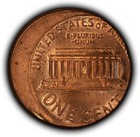 2000 1c Lincoln Memorial Small Cent - Mint Error Struck Off-center - Sku-z7022