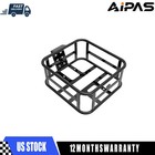 For Aipas Electric Bicycle Bike Front Basket Large Storage Basket Black