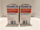 Nicorette Nicotine Gum 4mg Fruit Chill 160 Stop Smoking Lot Of 2 Exp 04 27 