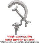 Stage Light Clamp Hook with Anti-injury Clip Aluminum Alloy Truss Clamp For Dj L