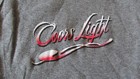 Ladies Coors Light Beer Tank Top - Gray -small -100  Cotton     g 24 