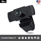 Webcam Hd With Microphone Web Camera Usb 2 0 For Pc Mac Desktop Laptop Computer
