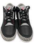 Jordan Men s Air Jordan 3 Retro Lace Up Football Cleats Blk wht gry Size 9 71b