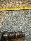Large Jay Tschudy Native American Spear Mixed Metal Art Sculpture Signed