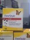 Freestyle Lite Blood Glucose Test Strips 100ct - 3 Boxes  300 Strips  Sealed