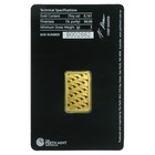5 Gram Gold The Perth Mint Bar  w  Assay Card 
