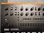      Korg Monologue Black   25-key Portable Analog Monophonic Synth   Fully Functi