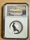2017 Australia Australian Wedge-tailed Eagle High Relief Reverse Proof 1 Dollar