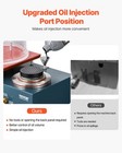 Vevor Vacuum Investing Casting Machine 290w Power 3 Cfm Pump And Bell Jar