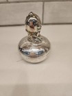 Vintage 1994 Oneida Humpty Dumpty Tooth Fairy Silverplate Keepsake Trinket Box