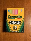 Vtg 1999 Nos Crayola Colored Chalk 12 Pc Binney   Smith A Hallmark Company