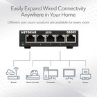 5-port Gigabit Ethernet Unmanaged Essentials Switch  gs305  - Home Network Hub 