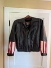 Diamond Plate Leather Bomer Jacket 1970 s