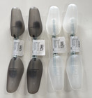 Ikea Omsorg Shoe Form 4 Pairs Clear  Light Gray  New 600 375 38