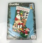 Bucilla Santa s Workshop 18  Diagonal Stocking Felt Applique Craft Kit Christmas