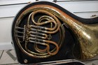 Single French Horn 3 Valve Needs Repair Serial   597637 Holton Galaxy Mouthpiec