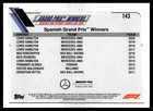 2021 Topps Chrome Formula 1  Sapphire Lewis Hamilton Mercedes-amg Petronas F1