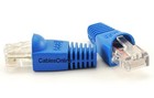 6-pack T1 Csu dsu Loopback Plug  Pinout 1-to-7  2-to-8  Blue Boot  Ts-ul03-6