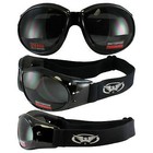 Burning Man Special 3 Pair Eliminator Motorcycle Goggles Anti Fog Lens Cl Sm Yl