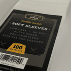 Case Of 10 000 Ultra Cbg Pro Thick Card Soft Sleeves - 100 Packs Of 100ct - New 