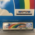 New Htf Vintage Hohner Rainbow Harmonica Key Of C With Instruction Song Book Nib