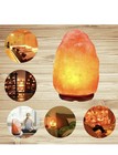 Himalayan Pink Salt Lamp With Dimmer Switch  8-9   Height  Table Night Lamp