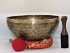 16 Inch Large Master Healing Bowl-tibetan Hand Hammered Singing Bowl-yoga Bowl