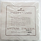 Vtg 1970 s Nip Hallmark Beverage 16 Napkins Sealed Christmas Wreath Holly Berry