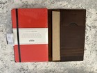 Brand New Shinola Leather Journal Cover With Notebook