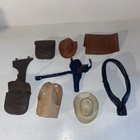 Vintage General Custer  2 Marx Johnny West Action Figure W  Horse Accessories