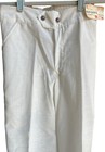 Vintage New 1970s Bell Bottom Sun Jeans Retro Unisex Sz 9 10 32x32 White Flare