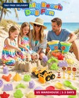 30pcs Beach Toys For Kids Ages 3-10  All-in-one Sand Toys Set With 2 Collapsible