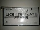 Nfl Buffalo Bills License Plate Frame  Black Laser Chrome  12 x6   Metal  New