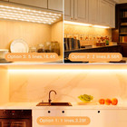Under Cabinet Lighting Kit 8 Pcs White Led Strip Lights With App
