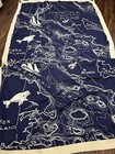 Pottery Barn Kids Wall Mural Coast Of Maine Nautical 40      60 Vintage Rare