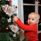 Baby s First Christmas Ornament 2025 My Baby Girl Boy Xmas Tree Picture Frame