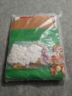 Vtg Rare Bucilla Felt   Sequin Christmas Tree Skirt  2317 Christmas Delivery Kit