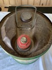 Sinclair Dino Green Gear Lubricant Opaline Vintage 5 Gallon Oil Can Empty
