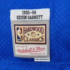Mitchell   Ness Kevin Garnett 1995 Timberwolves Split Swingman Jersey Med New