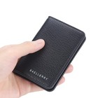 Rfid Men s Leather Slim Bifold Wallet Minimalist Front Pocket Credit Card Holder