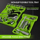 Duratech 3-pack Flexible Tool Tray Silicone Tool Holder For Mechanics Storage
