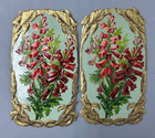 C 1900 Flowers Littauer Boysen L b German Die Cut Floral Scrap Antique