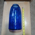 Cobalt Blue Mason s Patent Nov 30th 1858 Half Gallon Jar Hero Cross Repro