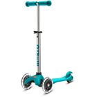 Micro Kickboard Kids Trike Kick Scooter Led Lights Beginner Aqua Mini Plus