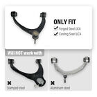 Front Upper Control Arms 2-4  Lift For Silverado Sierra Escalade Tahoe Avalanche